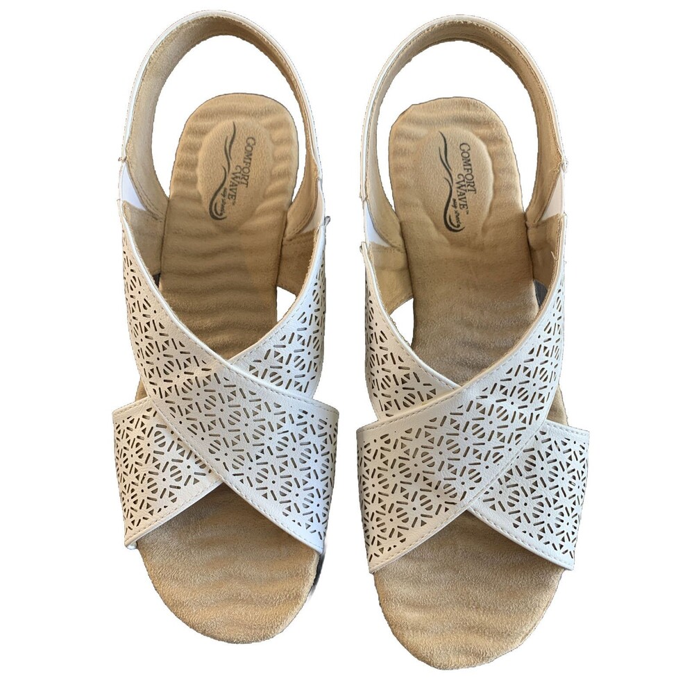 Easy Street Comfort Wave  Janice Size 10M Womens Slip On Sandal NEW w/ Box